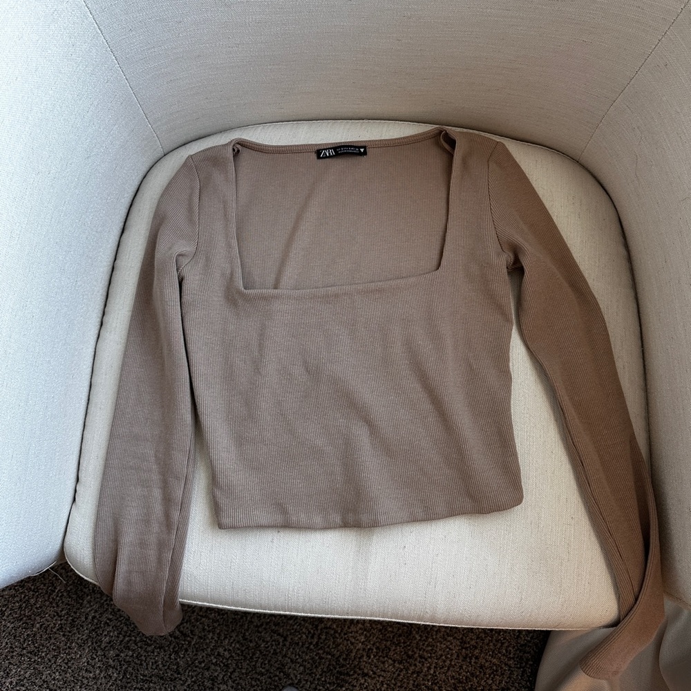 Zara long sleeve top